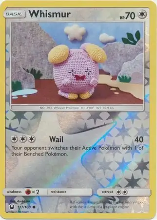 117/168 Whismur CES Common Reverse Holo