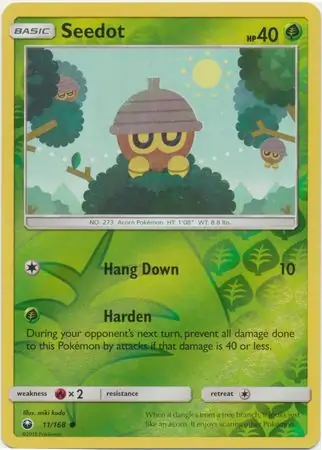 11/168 Seedot CES Common Reverse Holo