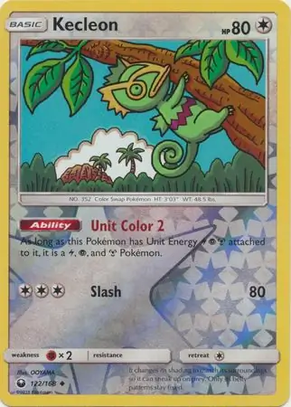 122/168 Kecleon CES Uncommon Reverse Holo