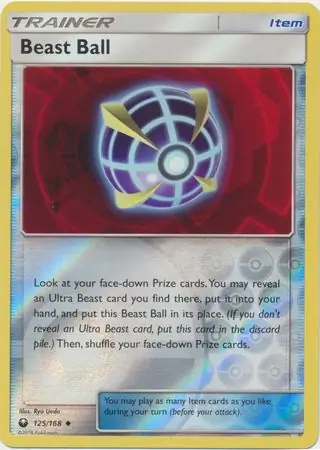 125/168 Beast Ball CES Uncommon Reverse Holo