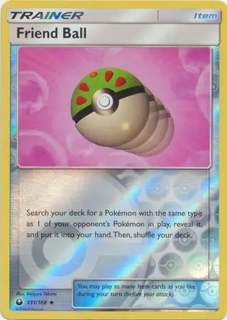 131/168 Friend Ball CES Uncommon Reverse Holo