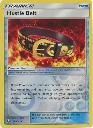 134/168 Hustle Belt CES Uncommon Reverse Holo