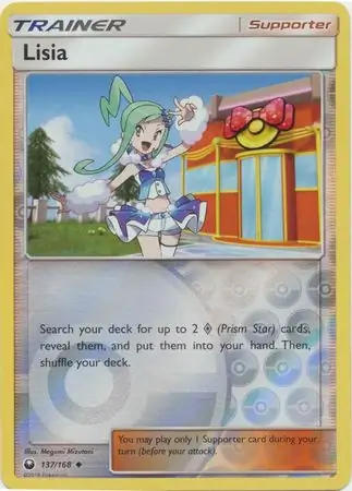 137/168 Lisia CES Uncommon Reverse Holo