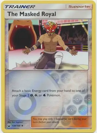 139/168 The Masked Royal CES Uncommon Reverse Holo