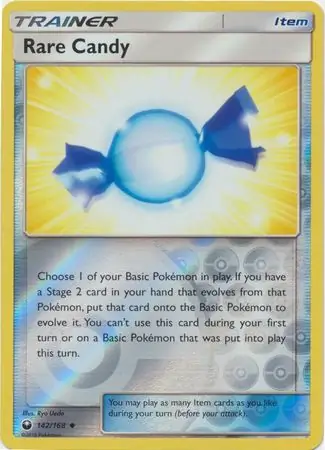 142/168 Rare Candy CES Uncommon Reverse Holo
