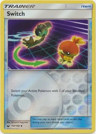 147/168 Switch CES Uncommon Reverse Holo