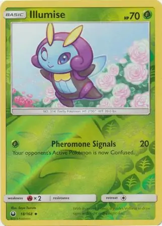 18/168 Illumise CES Uncommon Reverse Holo