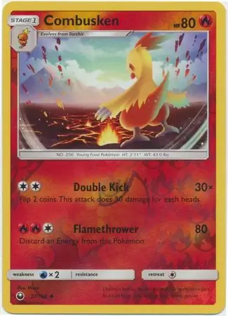 27/168 Combusken CES Uncommon Reverse Holo