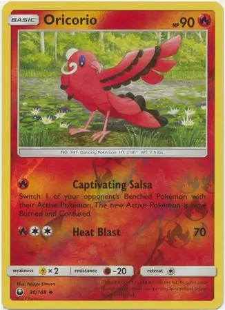 30/168 Oricorio CES Uncommon Reverse Holo