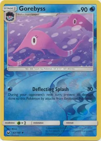 43/168 Gorebyss CES Uncommon Reverse Holo