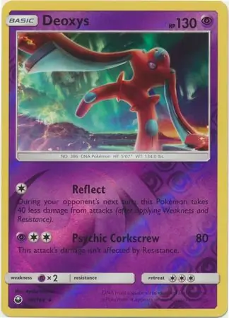 68/168 Deoxys CES Rare Reverse Holo