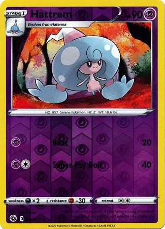 Hattrem Champion's Path 019/073 Uncommon Reverse Holo