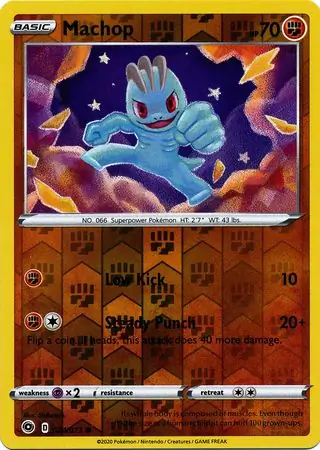 Machop Champion's Path 024/073 Common Reverse Holo