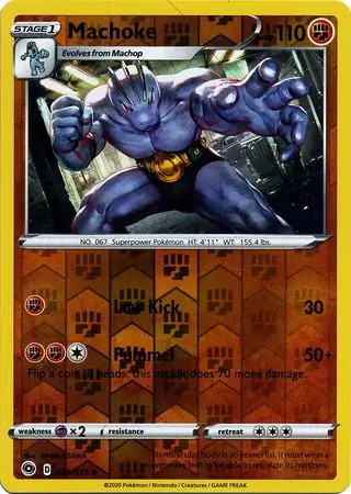 Machoke Champion's Path 025/073 Uncommon Reverse Holo