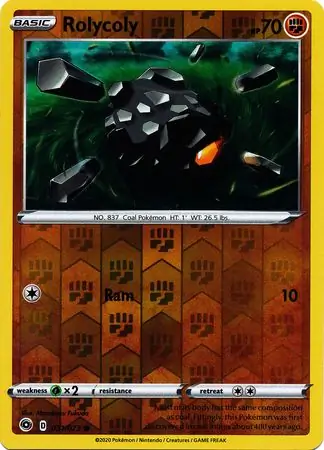 Rolycoly Champion's Path 031/073 Common Reverse Holo