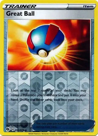 Great Ball Champion's Path 052/073 Uncommon Reverse Holo