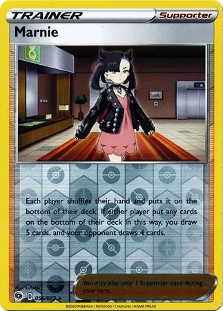 Marnie Champion's Path 056/073 Rare Holo Reverse Holo