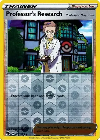 Professor's Research [Professor Magnolia] Champion's Path 062/073 Rare Holo Reverse Holo