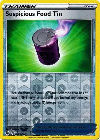 Suspicious Food Tin Champion's Path 066/073 Uncommon Reverse Holo
