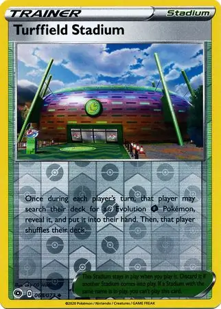 Turffield Stadium Champion's Path 068/073 Uncommon Reverse Holo