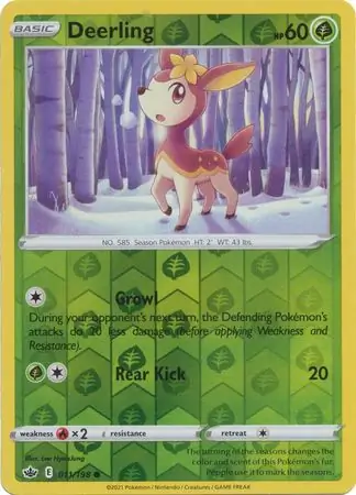 011/198 Deerling CRE Common Reverse Holo