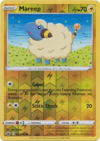 047/198 Mareep CRE Common Reverse Holo