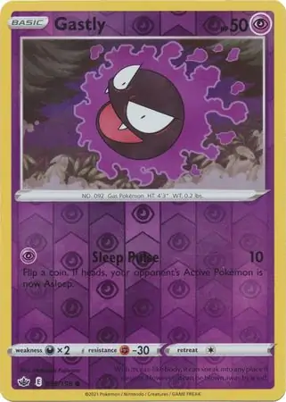 055/198 Gastly CRE Common Reverse Holo