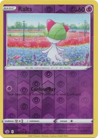 059/198 Ralts CRE Common Reverse Holo
