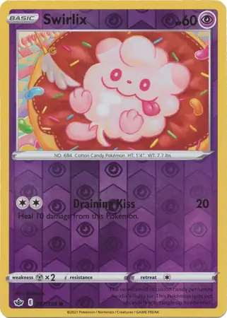 067/198 Swirlix CRE Common Reverse Holo