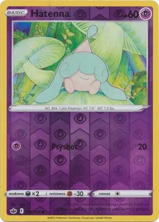 071/198 Hatenna CRE Common Reverse Holo