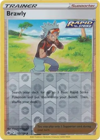 131/198 Brawly CRE Uncommon Reverse Holo
