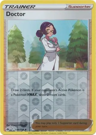 134/198 Doctor CRE Uncommon Reverse Holo