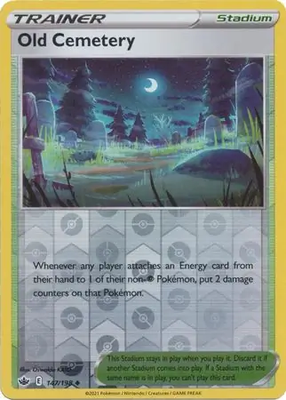 147/198 Old Cemetery CRE Uncommon Reverse Holo