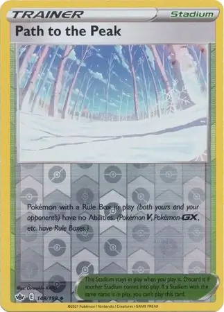 148/198 Path to the Peak CRE Uncommon Reverse Holo