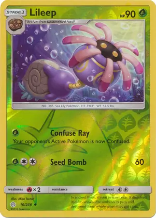 10/236 Lileep CEC Uncommon Reverse Holo