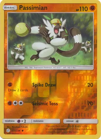 125/236 Passimian CEC Common Reverse Holo