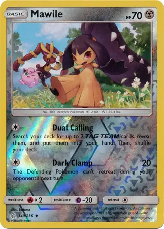 140/236 Mawile CEC Uncommon Reverse Holo