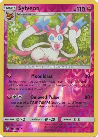 155/236 Sylveon CEC Rare Reverse Holo