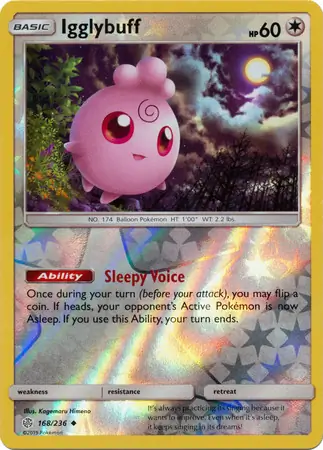 168/236 Igglybuff CEC Uncommon Reverse Holo