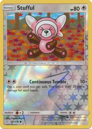 181/236 Stufful CEC Common Reverse Holo