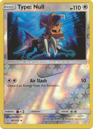 183/236 Type: Null CEC Uncommon Reverse Holo