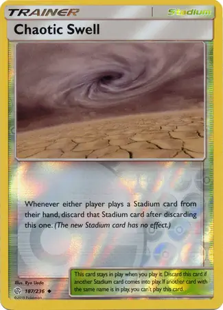 187/236 Chaotic Swell CEC Uncommon Reverse Holo