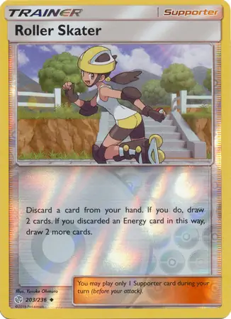 203/236 Roller Skater CEC Uncommon Reverse Holo