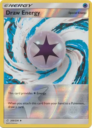 209/236 Draw Energy CEC Uncommon Reverse Holo