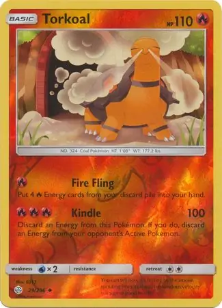 29/236 Torkoal CEC Uncommon Reverse Holo