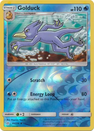 41/236 Golduck CEC Uncommon Reverse Holo