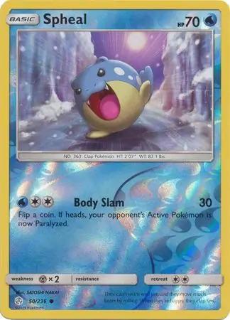 50/236 Spheal CEC Common Reverse Holo