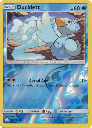 59/236 Ducklett CEC Common Reverse Holo