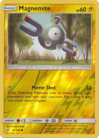 68/236 Magnemite CEC Common Reverse Holo