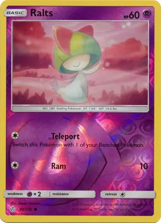 80/236 Ralts CEC Common Reverse Holo